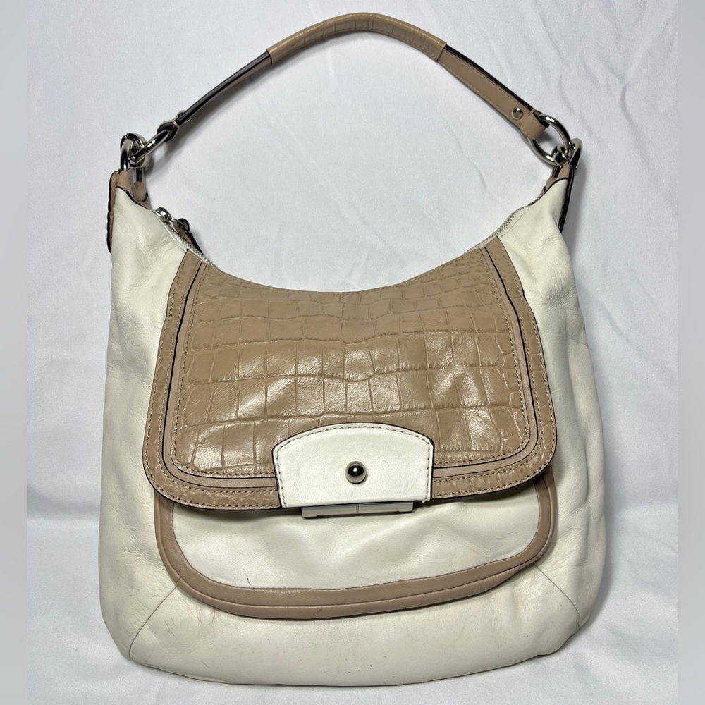Coach Kristin Spectator Leather Hobo Bag